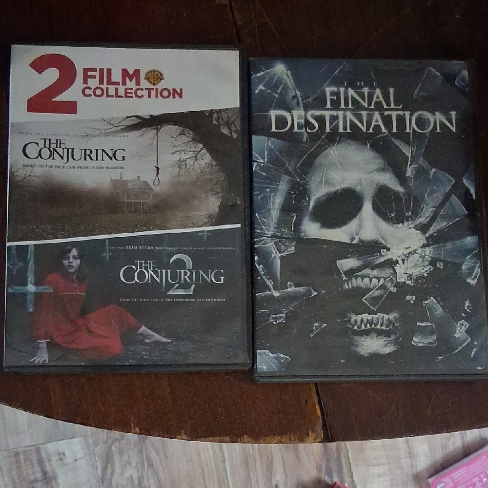 The Conjuring and Final Destination DVD Set